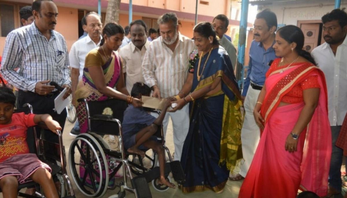 Need for separate hostel for disabled: MLA